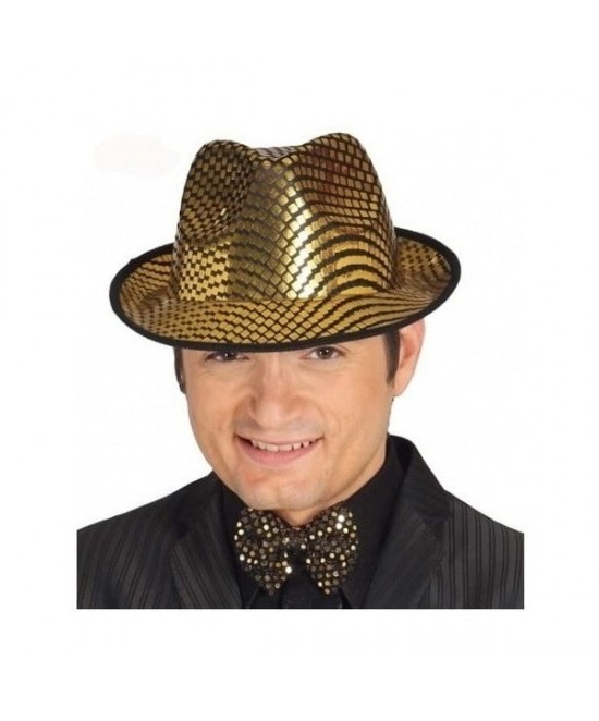Sombrero Gánster Oro
