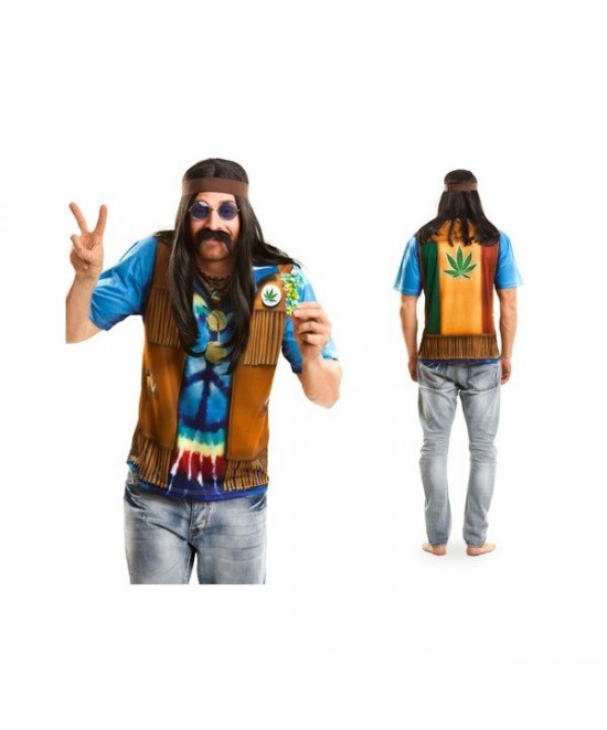 Camiseta Hippie  Manga Corta