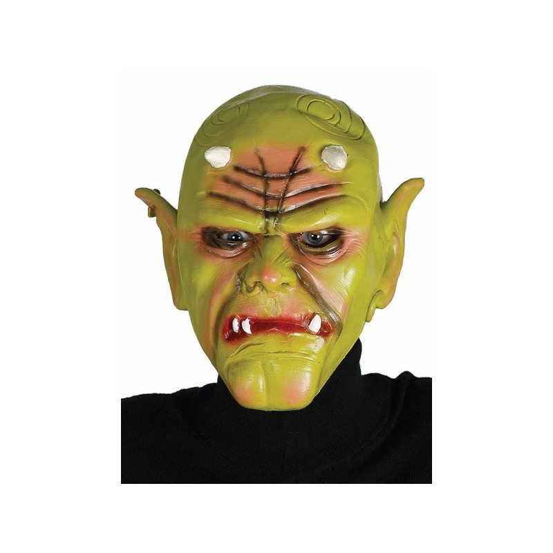Máscara Orco verde látex