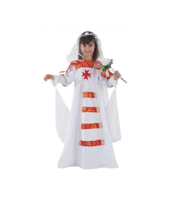 Disfraz Novia Medieval para niña