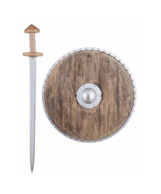 Espada Y Escudo Vikingo