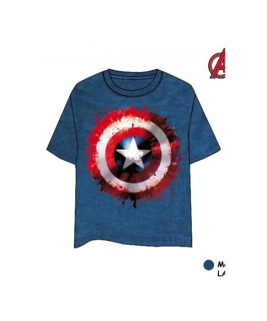 Camiseta Avengers Adulto Marino Comic  3