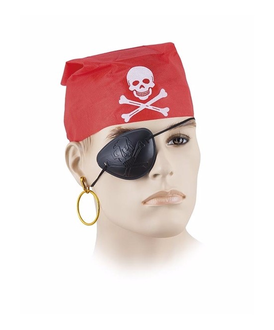 Pañuelo Pirata Con Parche