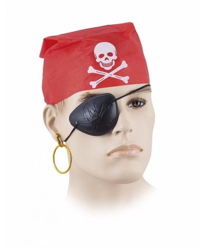 Pañuelo Pirata Con Parche