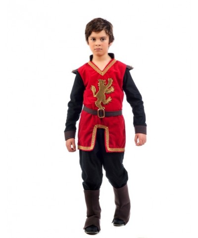 Disfraz Medieval Rojo Infantil