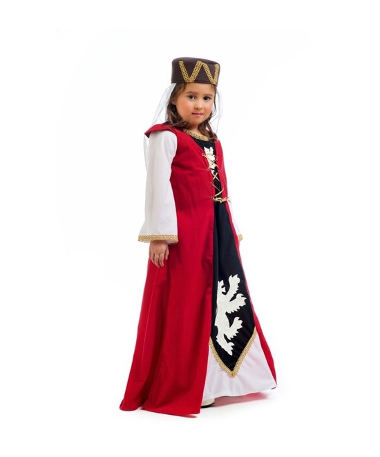 Disfraz Medieval deluxe  para niña