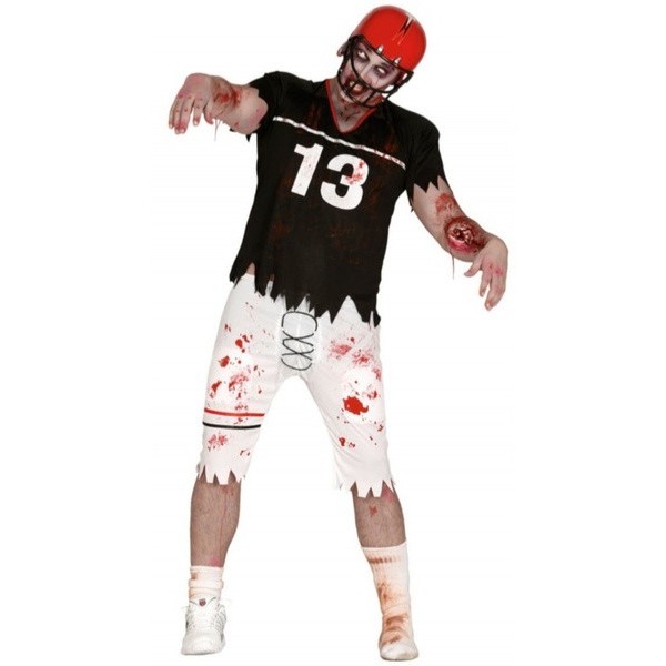 Disfraz Zombie Jugador Rugby Adulto