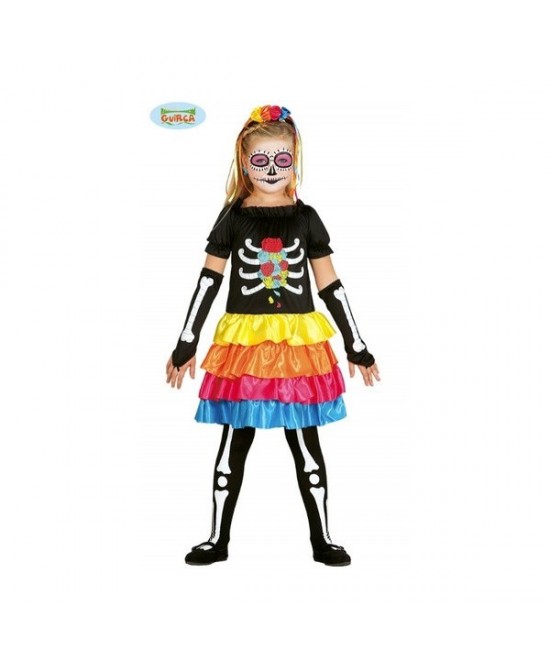 Disfraz Mexican Skeleton para niña