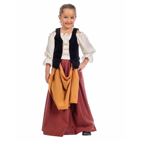 Disfraz Campesina medieval juvenil