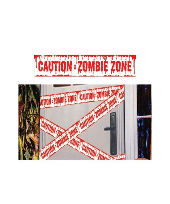 Cinta Caution Zombie 600 x12 cms.
