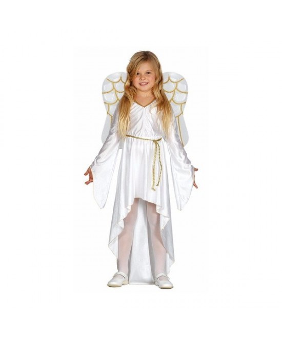Disfraz Angel dorado  con alas
