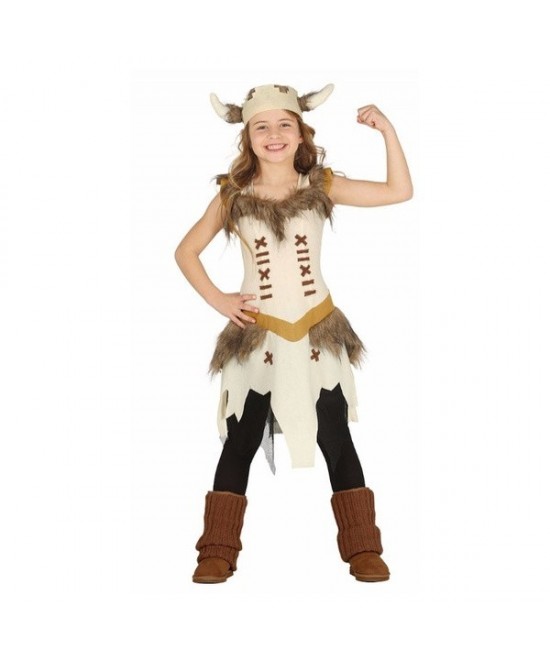 Disfraz Vikinga niña