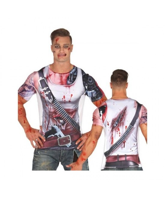Camiseta Zombie adulto