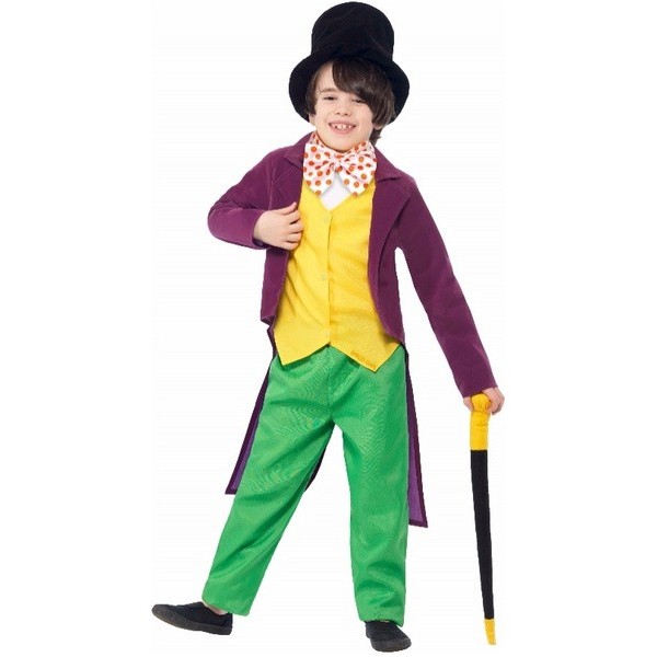Disfraz Willy Wonka infantil