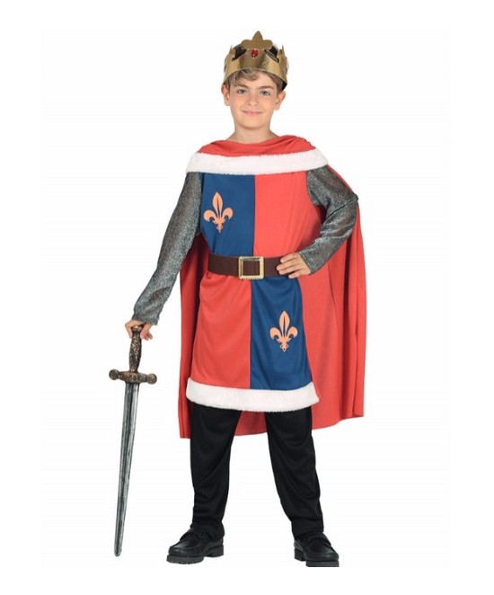 Disfraz Rey medieval infantil