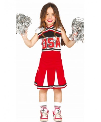 Disfraz Cheerleader animadora niña