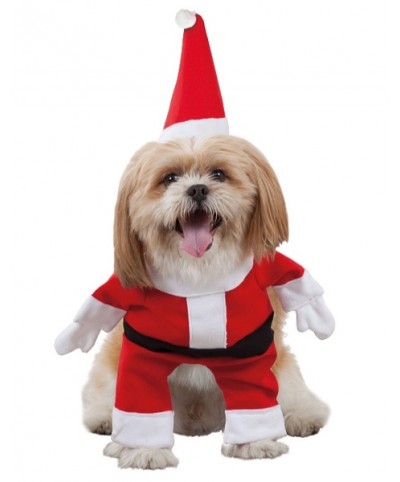 Disfraz de perro Papa Noel