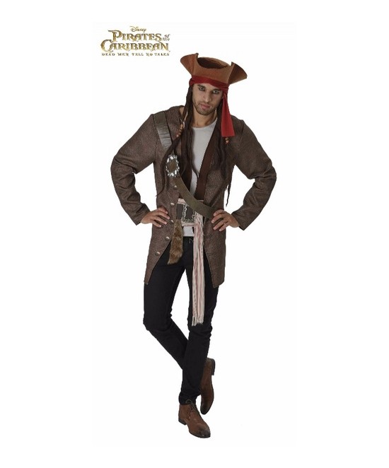 Disfraz Jack Sparrow PDC5 para hombre
