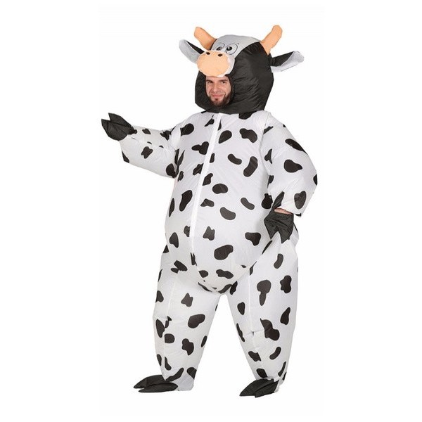 Disfraz Vaca hinchable adulto