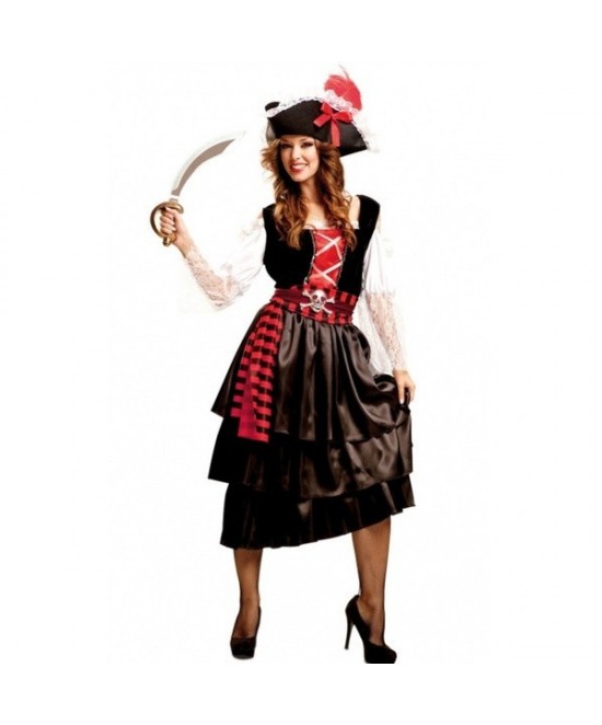 Disfraz Pirata Glamour mujer t.XL