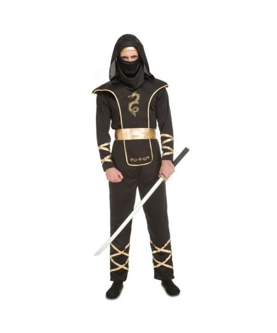 Disfraz Ninja negro hombre