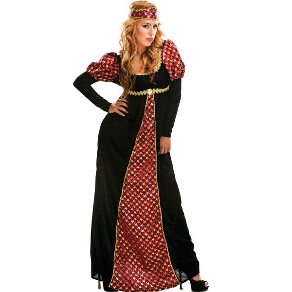Disfraz Princesa medieval mujer T.ML