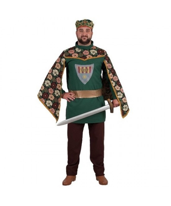 Disfraz Principe  medieval adulto