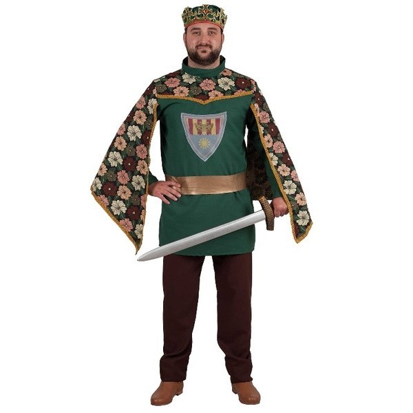 Disfraz Principe  medieval adulto