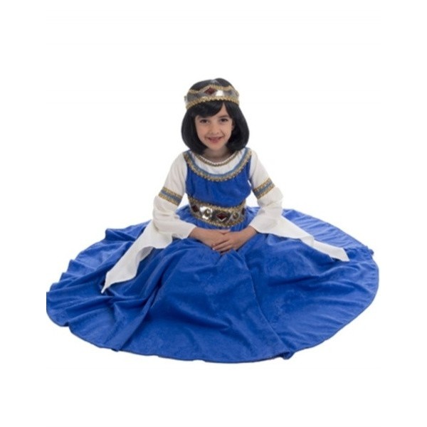 Disfraz Reina Medieval para niña