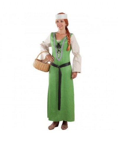 Disfraz Campesina medieval mujer